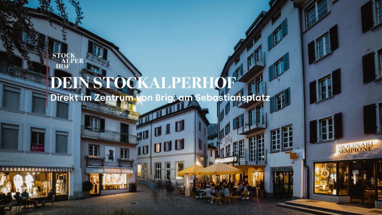 Hotel Stockalperhof Brig-Glis Exterior foto
